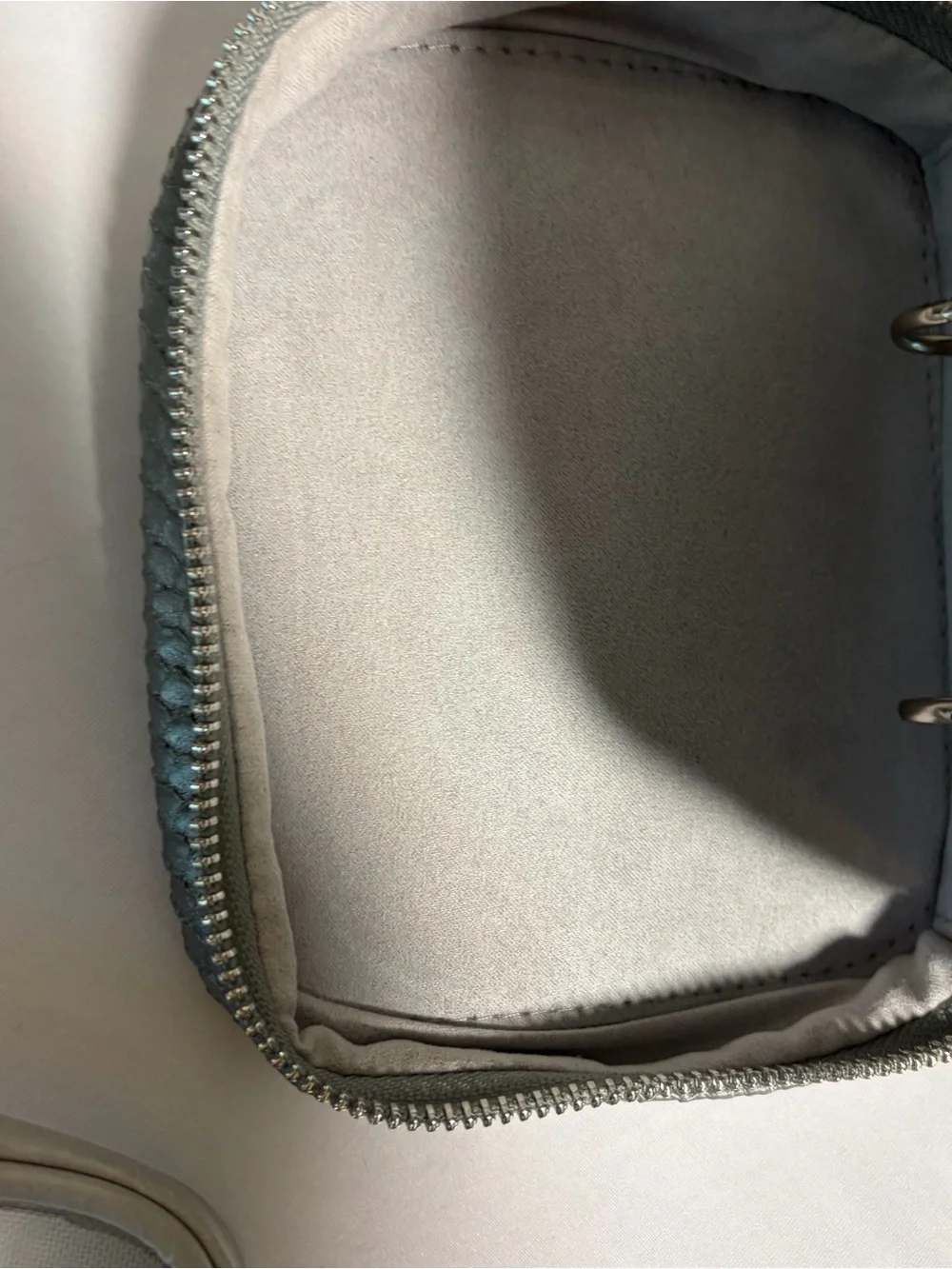 Trish McEvoy Gunmetal Reptile Cosmetic Planner
